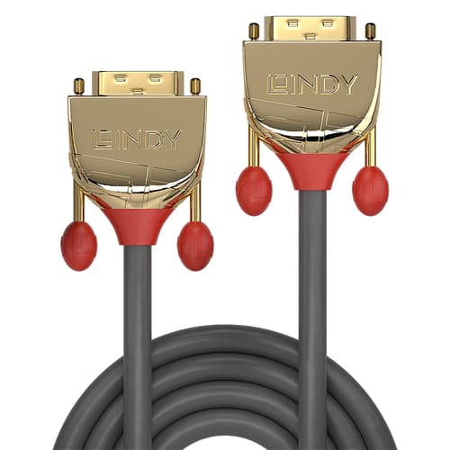 15M DVI-D SINGLE LINK CABLE GOLD — view 3