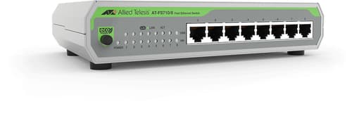 Allied Telesis AT FS710/8 - Switch - unmanaged - 8 x 10/100 - desktop, wall-mountable