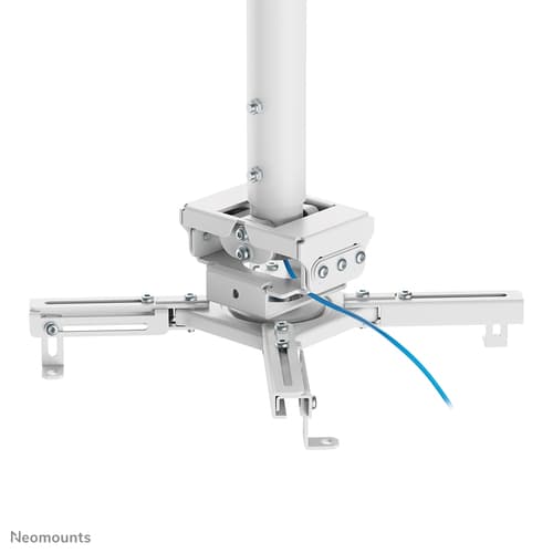 Neomounts CL25-550WH1 - Mounting kit (ceiling mount) - full-motion - for projector - easy-install, height 74.5 - 114.5 cm - steel - white — view 10