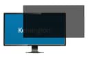 Kensington - Display privacy filter - 2-way - removable - 23.8" wide - black thumbnail 1