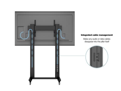 *Non Cancellable/Non Returnable (NCNR)* STAND 210 DUAL PILLAR WHEELBASE BL — view 22