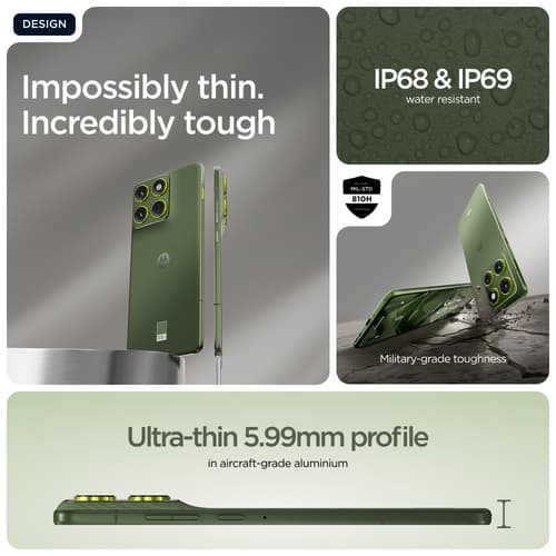 MOTOROLA EDGE 70 BRONZE GREEN — view 14