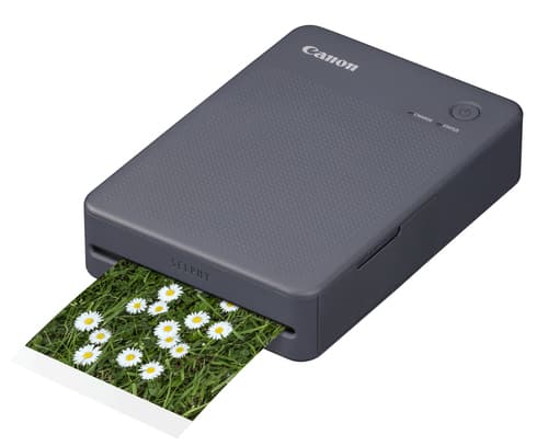 Canon SELPHY QX20 - Printer - colour - dye sublimation - 72 x 85 mm up to 0.66 min/page (colour) - capacity: 10 sheets - Wi-Fi(g) - dark grey — view 6
