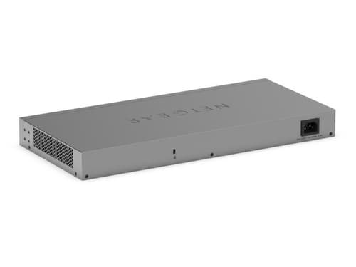 NETGEAR S3600 Series XS724TM - Switch - 2+/L3 Lite - smart - 24 x 10/25 Gigabit Ethernet + 4 x 1 Gigabit / 10 Gigabit SFP+ - desktop, rack-mountable — view 5
