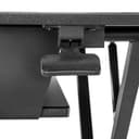 StarTech.com Sit Stand Desk Converter with Keyboard Tray, Large 35" x 21" Surface, Height Adjustable Ergonomic Desktop/Tabletop Standing Workstation Desk, Holds 2 Monitors, Pre-Assembled thumbnail 5
