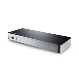 StarTech.com Dual Monitor USB C Docking Station with 60W Power Delivery for Windows Laptops, USB C to HDMI / DVI Dock, USB 3.1 Gen 1 Type C Dock with Charging, Thunderbolt 3 Compatible - 5-Port USB 3.0 Hub (MST30C2HHPDU) - Docking station - USB-C / Thunderbolt 3 - 2 x HDMI - 1GbE - 60 Watt