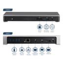 StarTech.com Thunderbolt 3 Dock, Dual Monitor 4K 60Hz TB3 Laptop Docking Station with DisplayPort, 85W Power Delivery Charging, 6-Port USB 3.0 Hub, SD 4.0 Reader, GbE, Audio, Windows & Mac - 85W PD TB3 Dock (TB3DOCK2DPPU) - Docking station - Thunderbolt 3 - DP - 1GbE - 180 Watt thumbnail 9