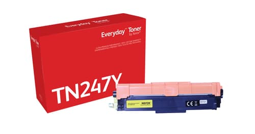 Everyday - High Yield - yellow - compatible - toner cartridge (alternative for: Brother TN247Y) - for Brother DCP-L3510, L3517, L3550, HL-L3270, L3290, MFC-L3710, L3730, L3750, L3770