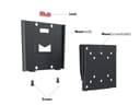 *Non Cancellable/Non Returnable (NCNR)* VESA WALLMOUNT I UP TO 100X100 BL thumbnail 15