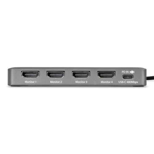 StarTech.com - Docking station - for laptop - USB-C - 4 x HDMI - TAA Compliant — view 7