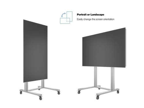 *Non Cancellable/Non Returnable (NCNR)* STAND 180 DUAL PILLAR WHEELBASE SIL — view 20