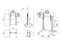 *Non Cancellable/Non Returnable (NCNR)* STAND 180 DUAL PILLAR WHEELBASE SIL thumbnail 20