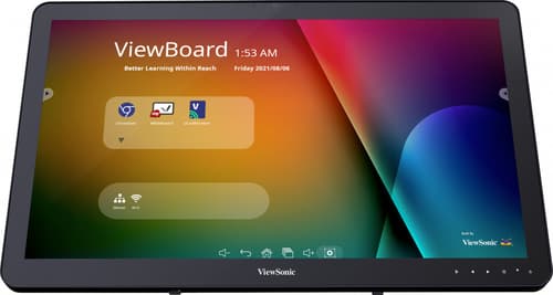 IFP2410-BKA-EU0 23.6" (1920x 11080) , 10 points touch display, RK3288, 1.8GHZ quad-Core, 2GB DDR3 RAN/16GB eMMC ROM, Wi-Fi/BT/ 5.0MP AF Camera, Black, myViewBoard and Cast application included