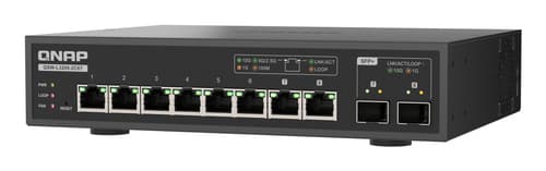 QNAP QSW-L3208-2C6T - Switch - Managed - 2 x 10 Gigabit SFP+ + 8 x 100/1000/2.5G/5G/10GBase-T - desktop
