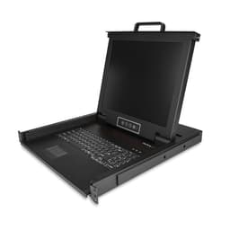 StarTech.com Rackmount KVM Console, Single Port VGA KVM with 17" LCD Monitor for Server Rack, Fully Featured Universal 1U LCD KVM Drawer with Cables & Hardware, USB Support, 50,000 MTBF - LCD KVM Concole Drawer (RKCONS1701) - KVM console with KVM switch - 1 ports - USB - 17" - rack-mountable - 1280 x 1024 @ 60 Hz - 250 cd/m� - 1000:1 - 5 ms - VGA - black - 1U