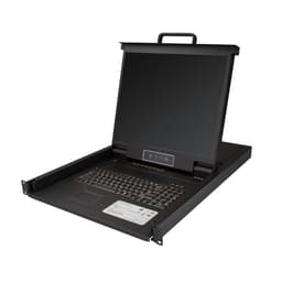 StarTech.com 8 Port Rackmount KVM Console with 6ft Cables, Integrated KVM Switch with 19" LCD Monitor, Fully Featured 1U LCD KVM Drawer- OSD KVM, Durable 50,000 MTBF, USB + VGA Support - 19in. LCD KVM Console (RKCONS1908K) - KVM console with KVM switch - 8 ports - PS/2, USB - US - English (QWERTY) - 19" - rack-mountable - 1280 x 1024 - 250 cd/m� - 1000:1 - VGA - black - 1U