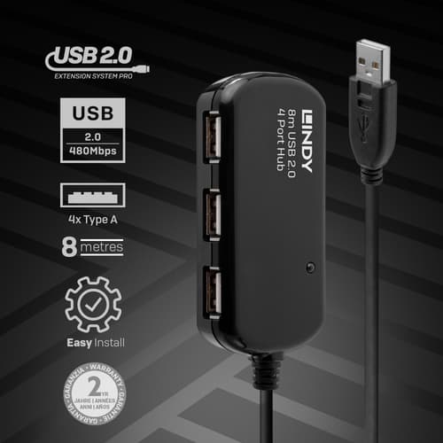 8MUSB2.0ACTIVEEXT.PROHUBUSBAMALE/4X — view 4