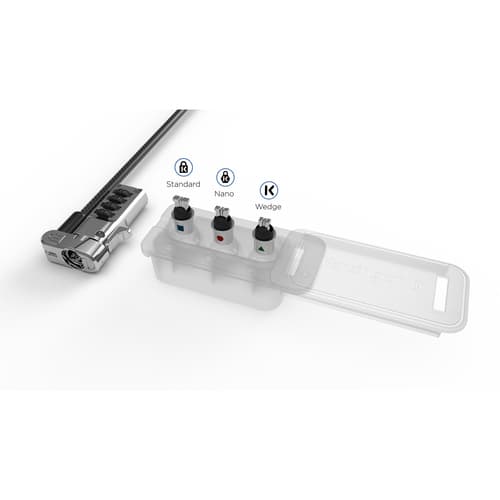 Kensington Replacement Lock Head Tips for Universal 3-in-1 Laptop Lock - Security lock head tips - for P/N: K60615WW, K62316WW, K62317WW, K62318WW, K62319EUM, K62319M — view 3