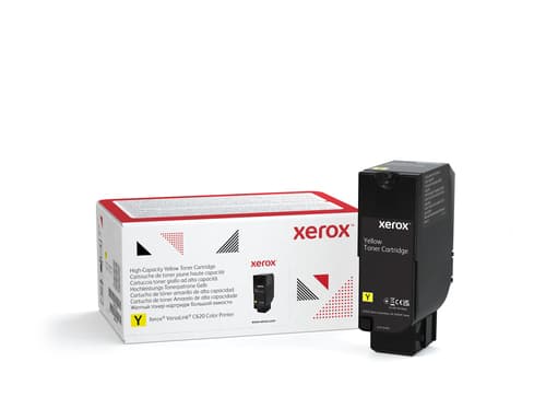 Xerox - High capacity - yellow - original - toner cartridge Use and Return