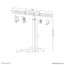 Neomounts AV80-500BL - Stand - for video bar - universal - black - screen size: 43"-110" - floor-standing thumbnail 18