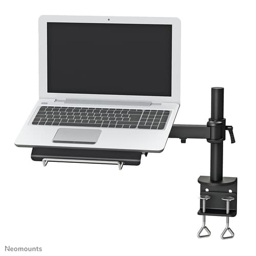 Neomounts NOTEBOOK-D100 - Mounting kit - full-motion - for notebook - black - screen size: 10"-22" - desk-mountable
