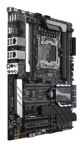 ASUS WS X299 PRO - Motherboard - ATX - LGA2066 Socket - X299 Chipset - USB 3.1 Gen 1, USB-C Gen2, USB 3.1 Gen 2 - 2 x Gigabit LAN - HD Audio (8-channel) — view 3