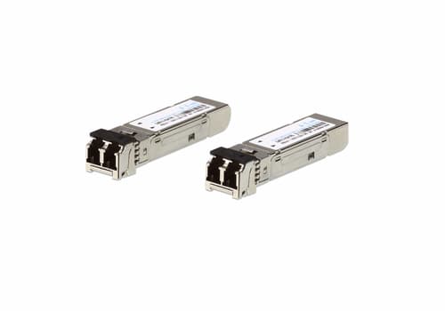 ATEN 2A-136G - SFP (mini-GBIC) transceiver module - LC multi-mode - up to 550 m - 850 nm (pack of 2)