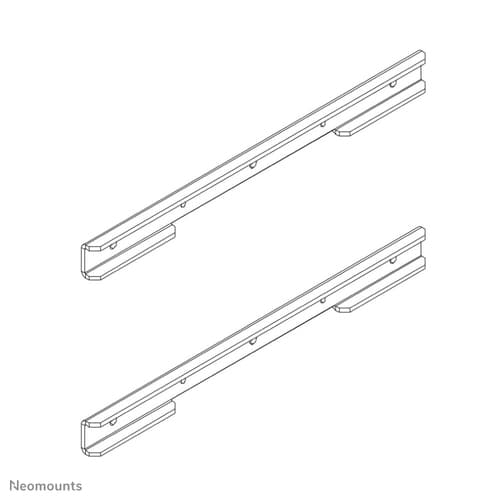 Neomounts FPMA-VESA120 - Mounting component (VESA adapter plate) - for LCD display - silver - screen size: 10"-32" — view 4