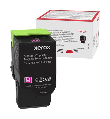 Xerox - magenta - original - toner cartridge — view 3