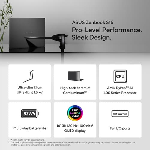 ZEN 16 RAI9-465 32GB 1TB W11H — view 37