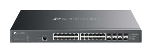 TP-Link Omada SX3832MPP V1 - Switch - L2+ - Managed - 24 x 100/1000/2.5G/5G/10GBase-T (PoE++) + 8 x 10Gb Ethernet SFP+ - rack-mountable - PoE++ (770 W)