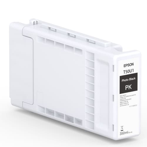 Epson T50U1 - 350 ml - photo black - original - ink cartridge - for SureColor SC-T7700D