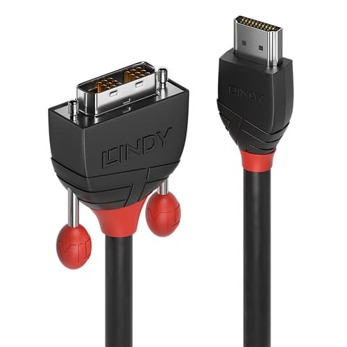 3M HDMI TO DVI-D CABLE BLK LIN