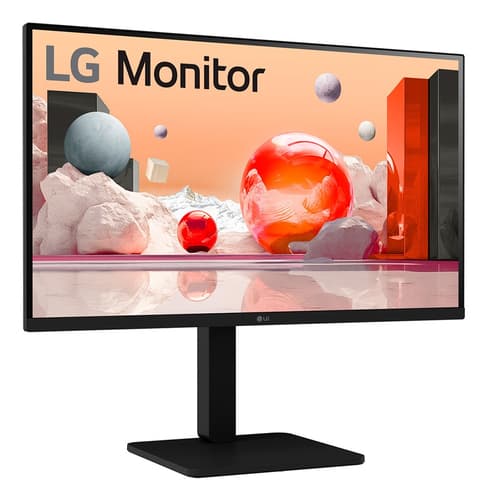 LG 27BA550-B - LCD monitor - 27" - 1920 x 1080 Full HD (1080p) @ 100 Hz - IPS - 250 cd/m� - 1300:1 - 5 ms - HDMI, VGA, DisplayPort - speakers - matte black — view 4