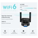 AX1800 Dual Antennas High Gain Wireless thumbnail 1