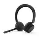 Lenovo 6550 - Headset - on-ear - Bluetooth - wireless - active noise cancelling - black - Certified for Microsoft Teams thumbnail 3