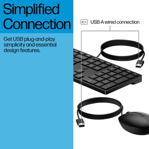 HP Wired 320MK combo United Kingdom - UK English localization — view 6