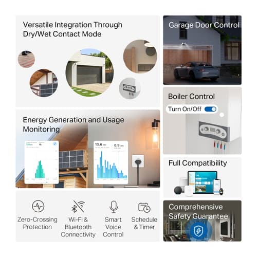 Tapo S110E V1 - Switching module - smart - wireless - 802.11b/g/n, Bluetooth — view 3