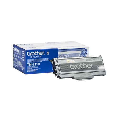 Brother TN2110 - Black - original - toner cartridge - for Brother DCP-7030, 7040, 7045, HL-2140, 2150, 2170, MFC-7320, 7440, 7840, Justio DCP-7040