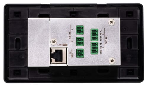 ATEN VK0200 - Keypad - EU, 12-button - 2 gangs - wired - serial RS-232/10/100 Ethernet - black — view 3