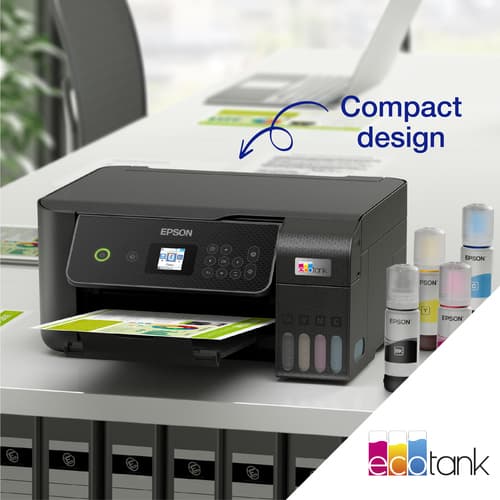 Epson EcoTank ET-2870 - Multifunction printer - colour - ink-jet - ITS - A4 (media) - up to 10 ppm (printing) - 100 sheets - Wi-Fi, USB - black — view 11