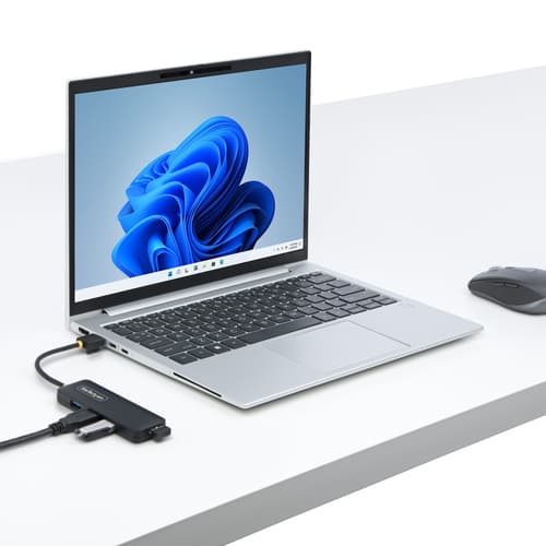 StarTech.com 4-Port USB-A Hub, 5Gbps, Bus Powered, Small Travel Mini Hub - Hub - 4 x USB 3.2 Gen 1 - desktop — view 9