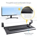 Desk Clamp Keyboard Tray thumbnail 15