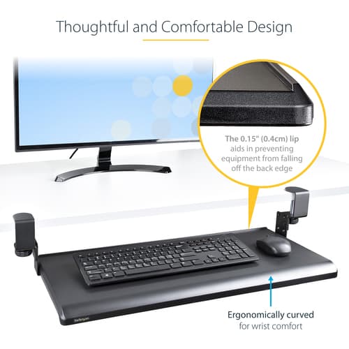 Desk Clamp Keyboard Tray — view 16
