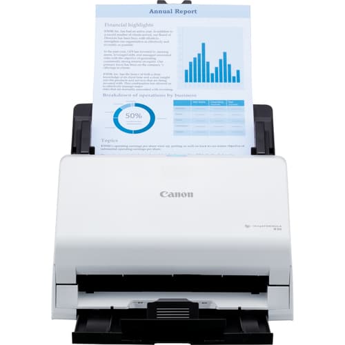 Canon imageFORMULA R30 - Document scanner - Contact Image Sensor (CIS) - Duplex - A4 - 600 dpi - up to 25 ppm (mono) / up to 9 ppm (colour) - ADF (60 sheets) - USB 2.0 — view 7