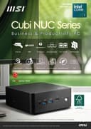 MSI Cubi NUC 1M Intel Core 5 120U Desktop PC, NUC, SFF, Mini Computer, HTPC, (16GB RAM, 512GB Storage, Windows 11 PRO), Intel Graphics/DDR5/Dual ThunderBolt 4/Dual HDMI/Dual LAN/WiFi 6E/BT 5.3/VESA thumbnail 25