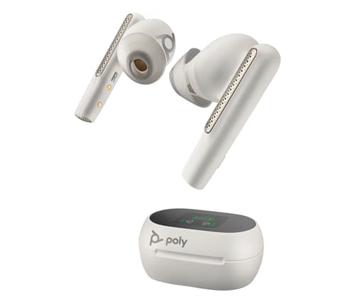 Poly - Eartip for true wireless earphones - Microsoft Teams certified - white (pack of 2) — view 6