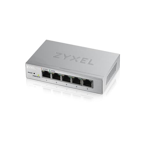 Zyxel GS1200-5 - Switch - Managed - 5 x 10/100/1000 - desktop