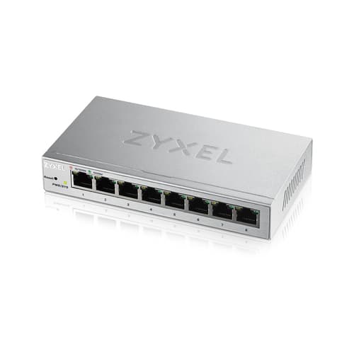 Zyxel GS1200-8 - Switch - Managed - 8 x 10/100/1000 - desktop