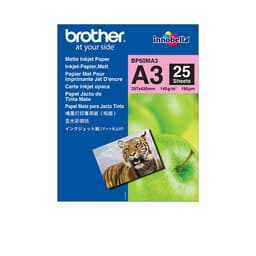 Brother BP - Matte - A3 (297 x 420 mm) - 145 g/m� - 25 sheet(s) paper - for Brother HL-J6000, MFC-J2340, J3540, J3940, J5340, J5630, J6583, J6983, J6995, J6997, J6999